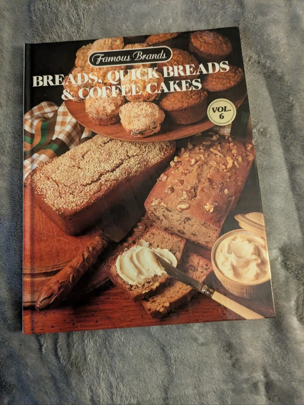 Famous Brands Breads Quick Breads & Coffee Cakes Vol 6 Hardcover Cookbook